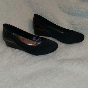 Black Dexflex Comfort Wedges